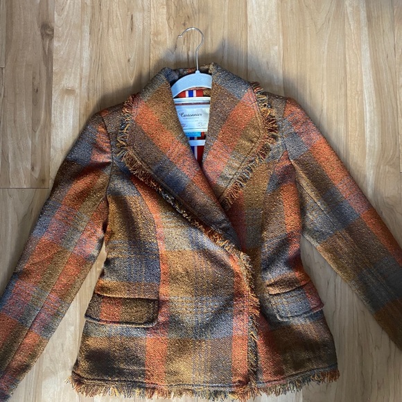 Anthropologie Silk Lined Blazer NWT SZ02 - Picture 4 of 5